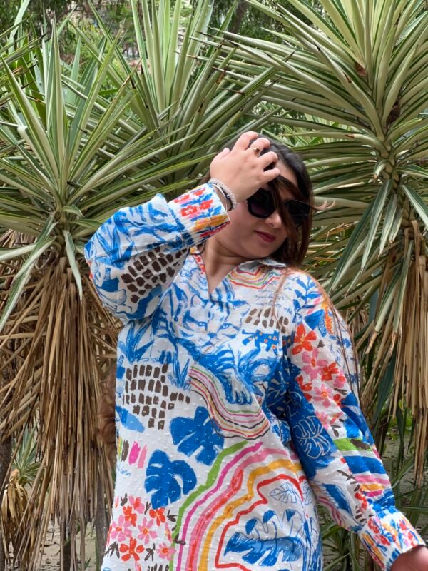 Tropical Paradise Maternity Dress