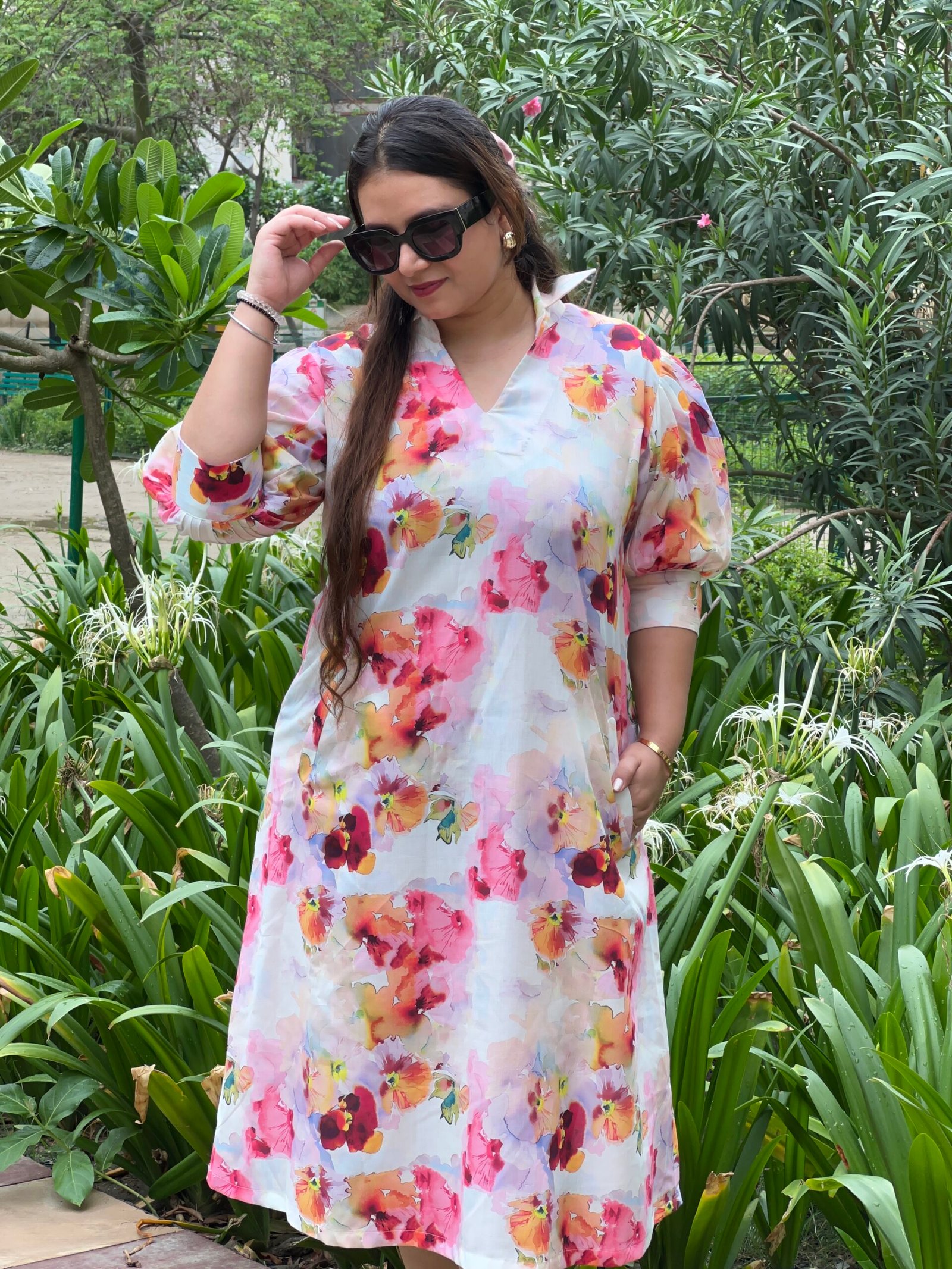 Blossom Grace Maternity Dress